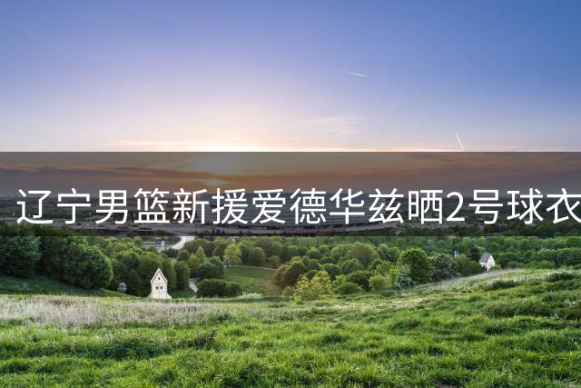 辽宁男篮新援爱德华兹晒2号球衣亮相照